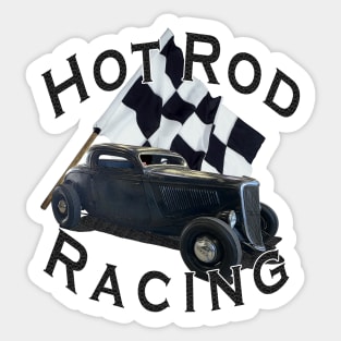 Hot Rod Racing Sticker